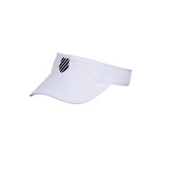 Czapka damska K-Swiss visor. Białe czapki damskie K-SWISS, bez wzorów. Za 96.00 zł.