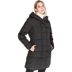 Tom Tailor Płaszcz Czarny. Czarne płaszcze damskie Tom Tailor, m, bez wzorów, z materiału, bez kołnierzyka, bez kaptura. Za 705.95 zł.