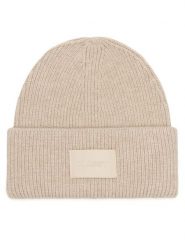 Jenny Fairy Czapka 4W3-001-AW24 Beżowy. Brązowe czapki damskie Jenny Fairy, na zimę, bez wzorów, z materiału. Za 49.99 zł.