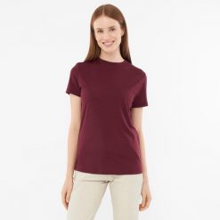 T-shirt damski VIKING Salen Lady Merino. Brązowe koszulki sportowe damskie Viking, xl, bez wzorów, bez ramiączek. Za 184.64 zł.