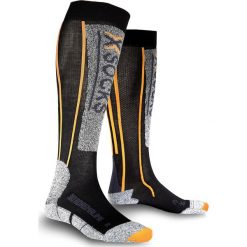 Skarpety X-SOCKS SKI ADRENALINE SILVER. Czarne skarpetki damskie X-Socks, bez wzorów, z wełny. W wyprzedaży za 98.00 zł.