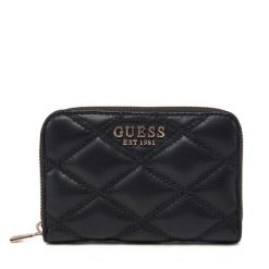 Portfel Guess. Czarne portfele damskie Guess. Za 139.99 zł.