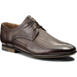 Półbuty LASOCKI FOR MEN - MB-REAL-06 Brązowy Ciemny. Buty wizytowe męskie marki Lasocki For Men. Za 189.99 zł.