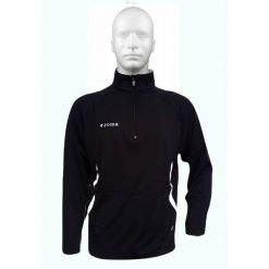 Bluza sportowa do biegania męska Joma W8H18.90. Czarne bluzy sportowe męskie Joma, m, bez wzorów, bez kaptura, do biegania. Za 89.99 zł.