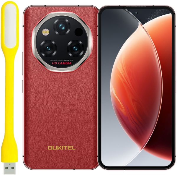 Smartphone Oukitel WP210 6,7" 12/512GB 8800mAh Red. Czerwone smartfony Oukitel. Za 1,797.99 zł.