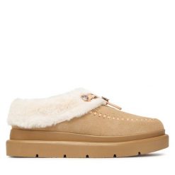 Śniegowce Guess. Brązowe śniegowce damskie Guess, bez zapięcia. Za 584.99 zł.