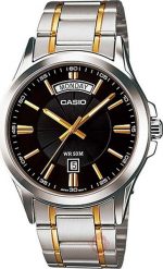 Zegarek Casio Zegarek marki Casio model MTP-1381G kolor Szary. Akcesoria męski. Sezon: Cały rok NoSize. Szare zegarki męskie Casio, bez wzorów. Za 245.15 zł.
