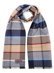 Finshley & Harding London Szalik z domieszką wełny Mężczyźni wielokolorowy, ONE SIZE. Szaliki męskie Finshley & Harding London, bez wzorów, z wełny. Za 149.95 zł.