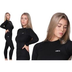 Bielizna termoaktywna damska Ice-Q Smart Woman Black. Czarna bielizna sportowa damska ICE-Q, xl, bez wzorów. W wyprzedaży za 129.99 zł.