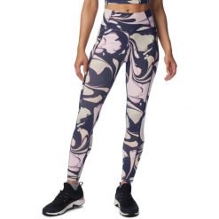 Legginsy damskie Columbia Boundless Trek Legging. Czerwone legginsy damskie Columbia, bez wzorów, z elastanu. Za 239.00 zł.