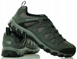 Buty trekkingowe męskie Karrimor Supa K931. Szare trekkingi męskie Karrimor, z materiału, bez zapięcia. Za 224.99 zł.