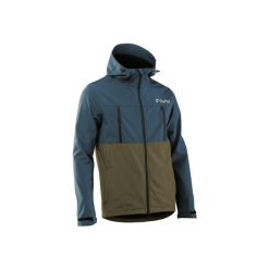 Kurtka rowerowa gravel NORTHWAVE Easy Out Softshell Dwr niebiesko zielony. Niebieskie kurtki męskie Northwave, xl, bez wzorów, z softshellu, bez kaptura, rowerowe. Za 635.00 zł.