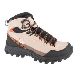 Buty CMP Myzar Mid 3Q15856-19PT beżowy. Brązowe obuwie trekkingowe damskie z gumy, bez zapięcia. Za 643.88 zł.