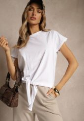 Beżowy Wiskozowy Komplet Koszula i Szorty Luźne Efrone. Brązowe koszule damskie Renee, m, bez wzorów, z wiskozy, eleganckie, bez kołnierzyka, bez ramiączek. W wyprzedaży za 111.99 zł.