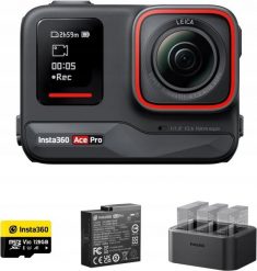 Kamera Insta360 Zestaw wytrzymałościowy Insta360 AcePro wodoodporna kamera sportowa 4K 2024. Kamery sportowe INSTA360. Za 1,799.00 zł.