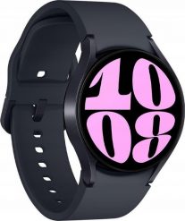 Smartwatch Samsung Galaxy Watch 6 Stainless Steel 44mm Grafitowy (SM-R940NZKAEUE). Szare zegarki smartwatch SAMSUNG, bez wzorów. Za 1,321.00 zł.