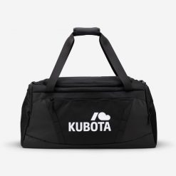Czarna torba z logo Kubota. Czarne torby sportowe męskie Kubota, bez wzorów, z materiału. Za 139.99 zł.