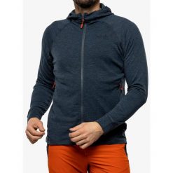 Bluza z kapturem męska Rab Nexus Hoody. Czerwone bluzy męskie RAB, l, bez wzorów, z kapturem. Za 329.99 zł.