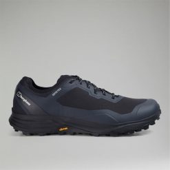 Buty turystyczne męskie vBerghaus Vc22 GTX. Czarne buty zimowe męskie Berghaus, bez wzorów, bez obcasa, bez zapięcia. Za 519.99 zł.