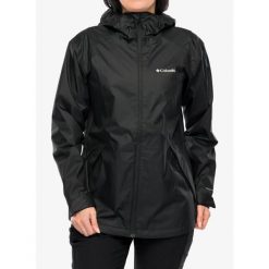 Kurtka przeciwdeszczowa damska Columbia Inner Limits III Jacket. Czarne kurtki sportowe damskie Columbia, bez wzorów, bez ramiączek, bez kaptura, trekkingowe. W wyprzedaży za 487.90 zł.