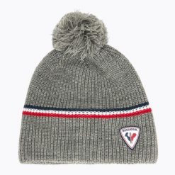 Czapka zimowa męska Rossignol Ewan. Szare czapki męskie Rossignol, na zimę, bez wzorów. Za 266.00 zł.