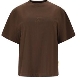 T-shirt damski SOS Semeru. Zielone t-shirty damskie SOS, bez wzorów, sportowe, bez kołnierzyka, bez ramiączek. Za 243.00 zł.