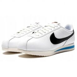 Buty Sportowe Damskie Nike W Cortez. Białe obuwie sportowe damskie Nike, bez wzorów, bez zapięcia, trekkingowe, Nike Cortez. Za 387.20 zł.