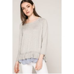 Haily's - Sweter. Szare swetry nierozpinane damskie Haily's, s, bez wzorów, z bawełny, bez kołnierzyka, bez ramiączek. W wyprzedaży za 59.90 zł.