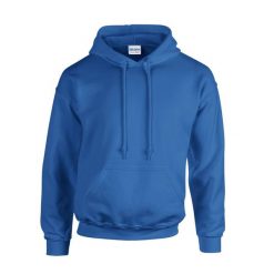 Bluza Z Kapturem Dla Dorosłych Unisex Heavy Blend. Niebieskie bluzy męskie GILDAN, m, bez wzorów, bez ramiączek, z kapturem. Za 73.99 zł.