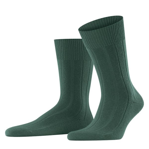 Skarpety Falke Lhasa. Szare skarpety męskie Falke, bez wzorów, z kaszmiru. Za 142.50 zł.