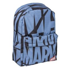 Plecak Casual Marvel Niebieski. Niebieskie plecaki męskie Marvel, bez wzorów, casualowe. Za 123.30 zł.