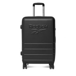 Walizka średnia Reebok. Czarne walizki męskie Reebok, bez wzorów, średnie. Za 299.99 zł.