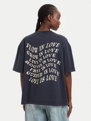 BOSS T-Shirt Eboys 50566831 Granatowy Relaxed Fit. Niebieskie t-shirty damskie Boss, m, bez wzorów, z bawełny, bez kołnierzyka, bez ramiączek. Za 254.99 zł.