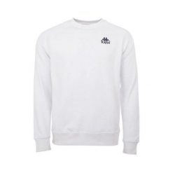Bluza Męska Taule. Białe bluzy męskie Kappa, m, bez wzorów, sportowe, bez ramiączek, bez kaptura. Za 112.99 zł.