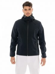 Kurtka z kaptur na co dzień na siłownię. Czarne kurtki męskie LEONE 1947 APPAREL, s, bez wzorów, bez kaptura. Za 547.30 zł.