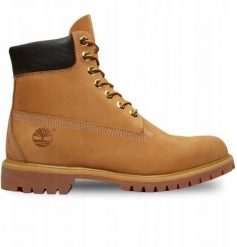 Buty trekkingowe męskie Timberland Premium 6 Inch Boot Żółte 45 (TB1100617131). Żółte trekkingi męskie Timberland, bez zapięcia. Za 817.49 zł.