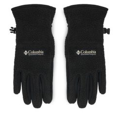 Rękawiczki Damskie Columbia. Czarne rękawiczki damskie Columbia, bez wzorów, z dzianiny. Za 199.99 zł.