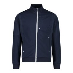 Kurtka CMP. Niebieskie kurtki męskie CMP, bez wzorów, z bawełny, bez kaptura. Za 272.50 zł.