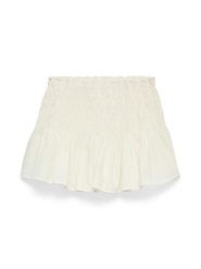Vero Moda Spódnica mini Sofia 10350924 Biały Regular Fit. Białe spódnice damskie Vero Moda, xl, bez wzorów, z bawełny, mini. Za 159.99 zł.
