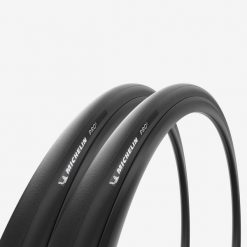 Zestaw 2 opon rowerowych szosowych Michelin Pro 5 700x25 miękkie stopki. Skarpetki damskie Michelin, bez wzorów, z gumy. Za 299.99 zł.