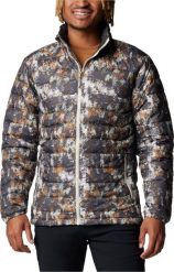 Kurtka męska Columbia Powder Lite II Printed Jacket 2098394278 szary L. Szare kurtki męskie Columbia, l, bez wzorów, bez kaptura. Za 331.96 zł.