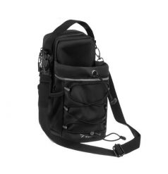 Torba sportowa 4,5 l, torba na siłownię, magnetyczny uchwyt na butelkę z wodą. Czarne torby sportowe męskie TRIZAND, bez wzorów, z materiału. Za 149.00 zł.