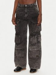 Alpha Industries Spodnie cargo 148022 Szary Regular Fit. Szare spodnie materiałowe damskie Alpha Industries, bez wzorów, z bawełny. Za 269.99 zł.