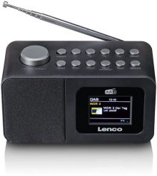 Radio Lenco CR-625BK black. Czarne radia LENCO. Za 221.70 zł.
