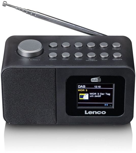 Radio Lenco CR-625BK black. Czarne radia LENCO. Za 221.70 zł.