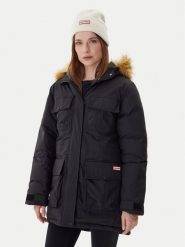Hunter Parka Glyder HARW0014252 Czarny Regular Fit. Czarne parki damskie Hunter, xl, bez wzorów, z syntetyku, bez kaptura. Za 859.99 zł.