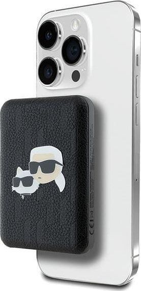 Powerbank Karl Lagerfeld Karl Lagerfeld Powerbank indukcyjny KLPB5FPGKSKCHK 15W 5000mAh czarny/black Karl&Choupette Head Pin MagSafe. Czarne powerbanki KARL LAGERFELD. Za 180.53 zł.