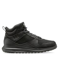 Trekkingi Helly Hansen. Czarne botki męskie Helly Hansen, bez wzorów, sportowe, bez obcasa, bez zapięcia. Za 449.99 zł.