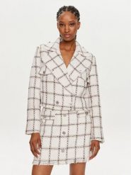 Bruuns Bazaar Marynarka Nanya BBW3790 Biały Regular Fit. Białe marynarki i żakiety damskie Bruuns Bazaar, bez wzorów, z syntetyku, bez kołnierzyka, bez ramiączek. Za 409.99 zł.