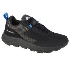 Buty trekkingowe męskie, Columbia Hatana Max Outdry. Czarne buty zimowe męskie Columbia, bez wzorów, bez obcasa, bez zapięcia. Za 469.99 zł.